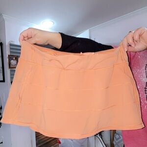 lululemon athletica Peach Skirt